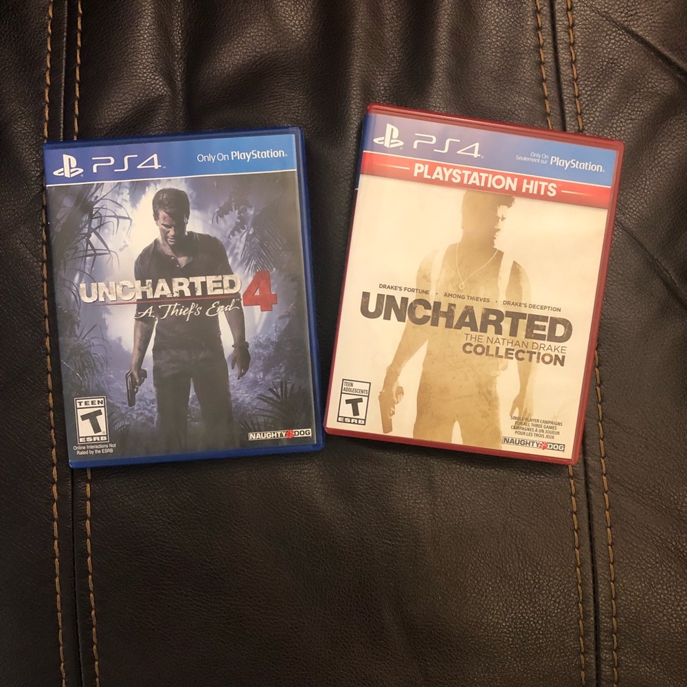 Uncharted. Used. PS4.